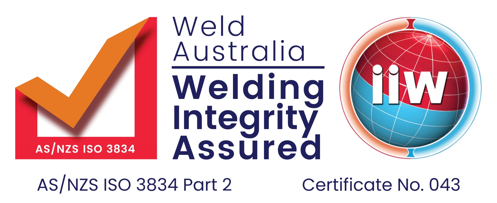 ISO 3834 Welding Logo