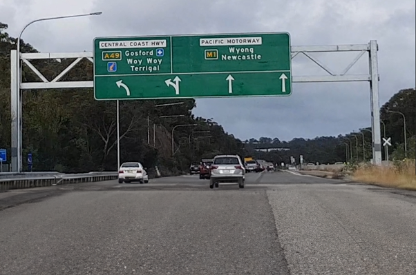 highway sign